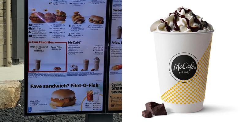 McDonald's Menu