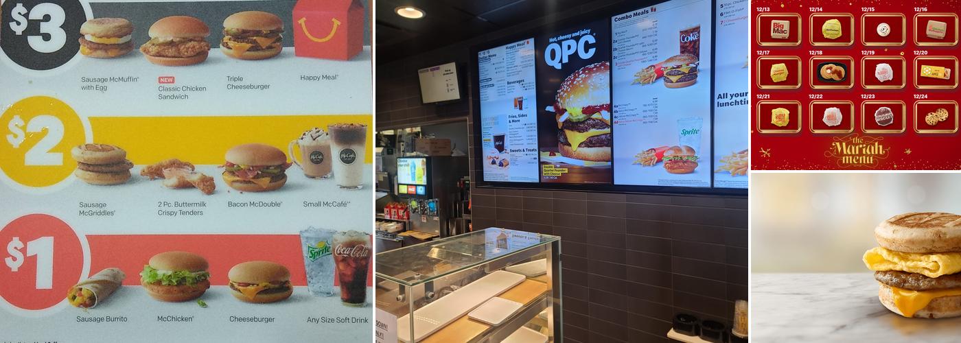 McDonald's Menu