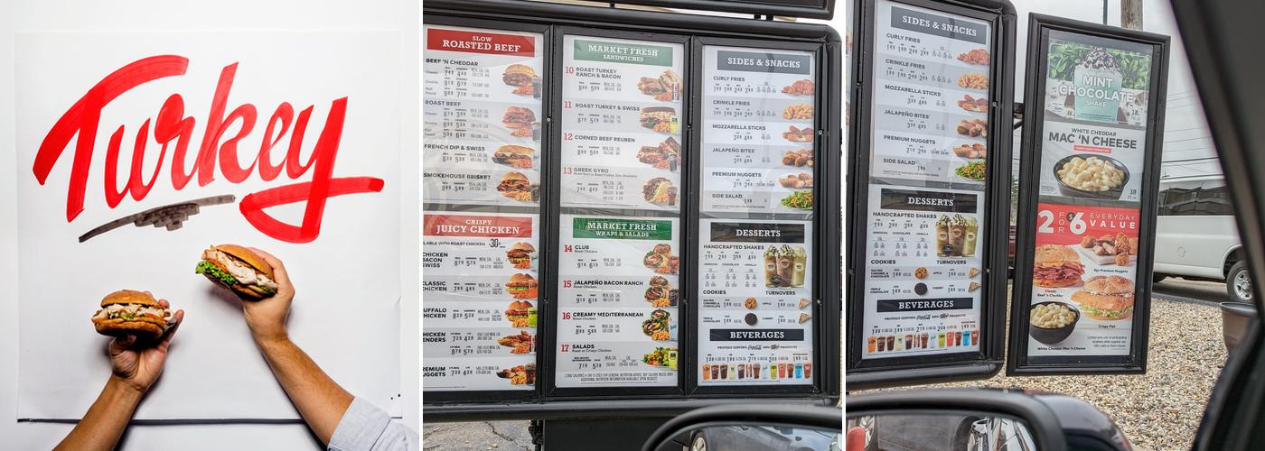 Arby's Menu