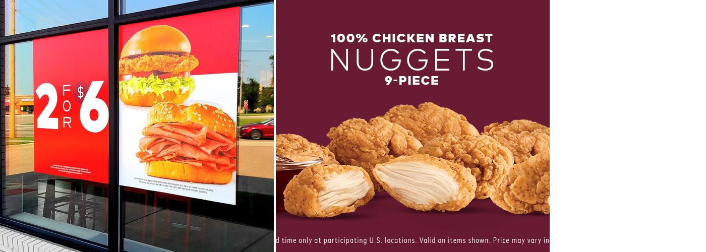 Arby's Menu