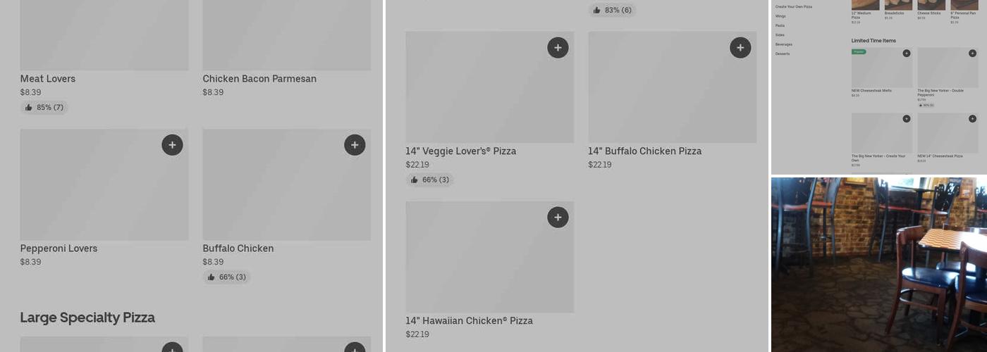 Pizza Hut Menu