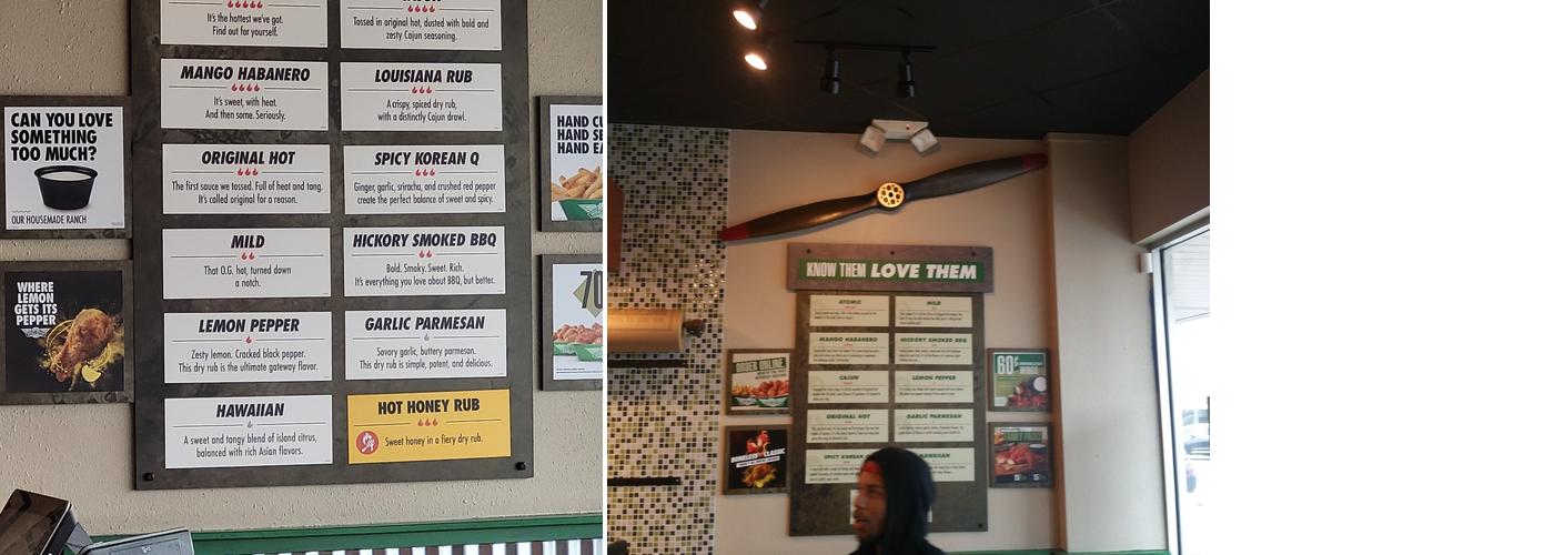 Wingstop Menu
