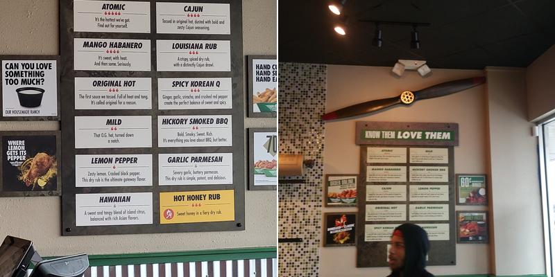 Wingstop Menu
