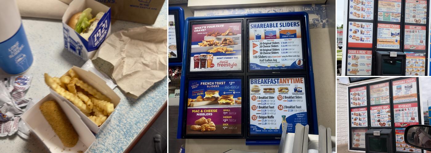 White Castle Menu