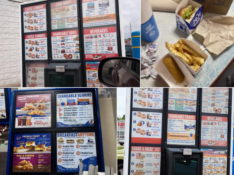 White Castle Menu
