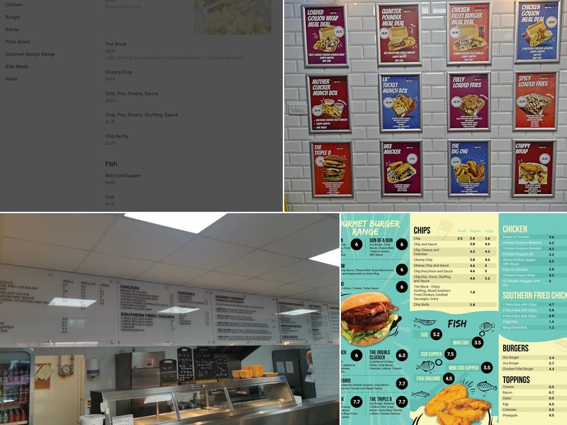 Nantuckets Portadown Menu