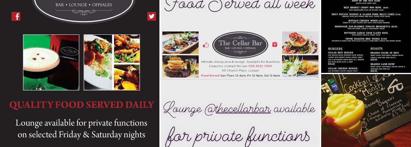 The Cellar Bar & Lounge Menu
