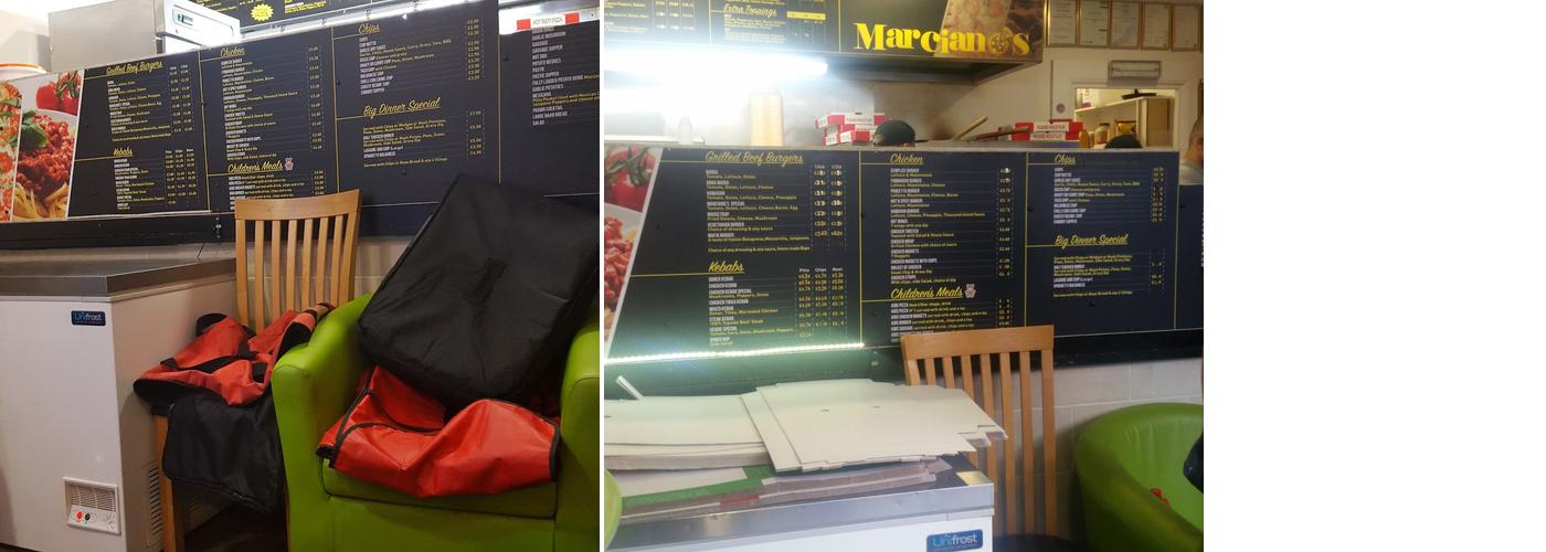 Marciano's Plus Menu