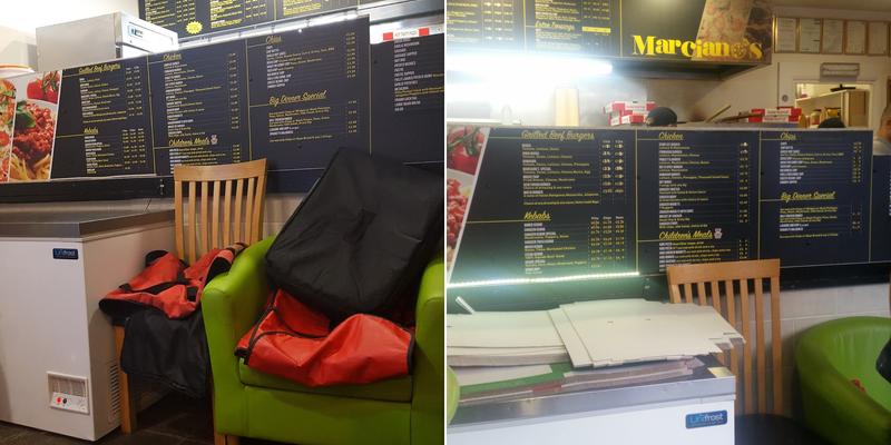 Marciano's Plus Menu