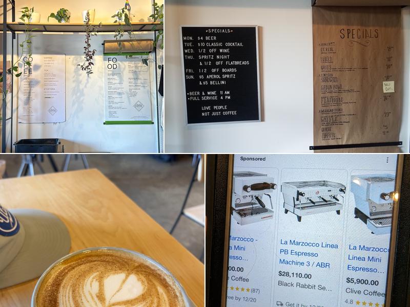 Not Just Coffee Menu
