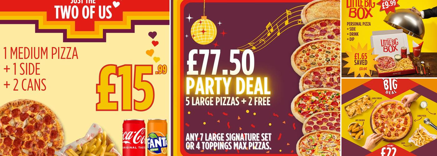 Apache Pizza Lisburn Menu