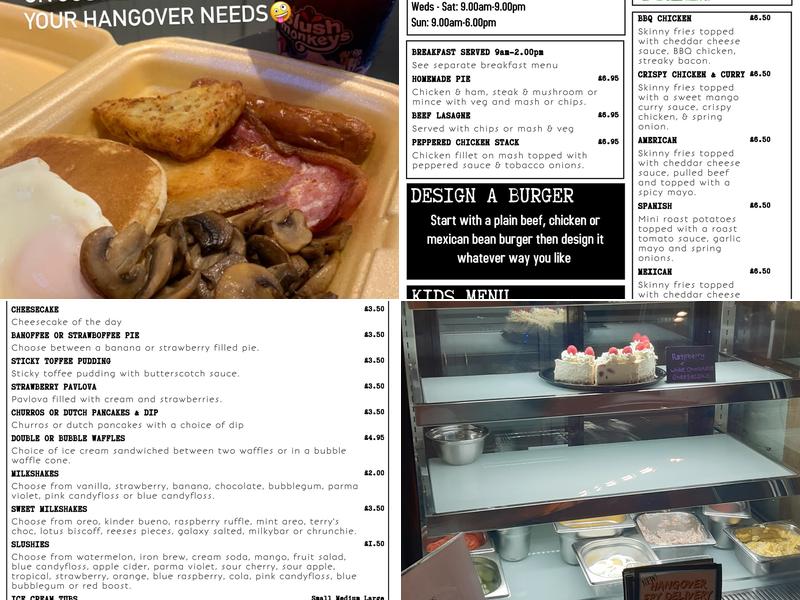 Thornburys Cafe Menu