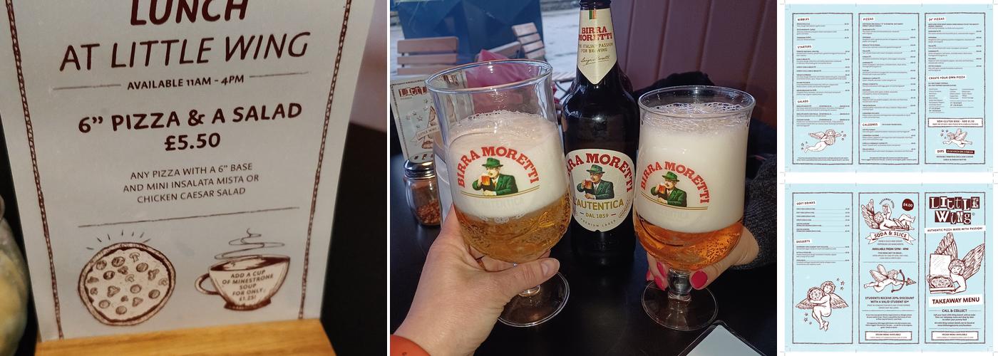 Little Wing Pizzeria Menu