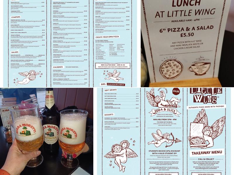 Little Wing Pizzeria Menu