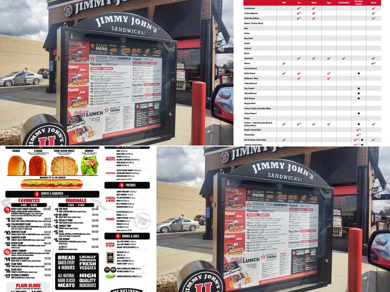 Jimmy John's Menu