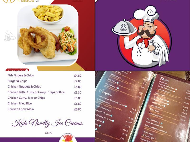 Mandarin Palace Menu