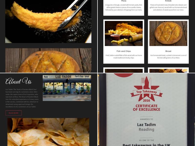 Laz Tadim Fish & Chips & Kebab House Menu