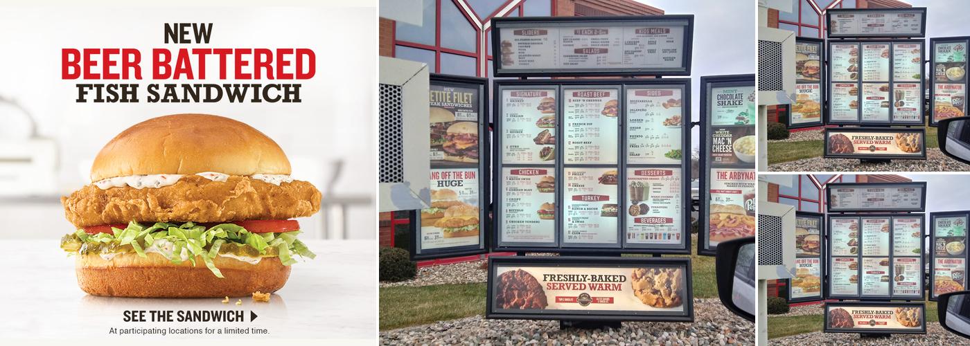 Arby's Menu