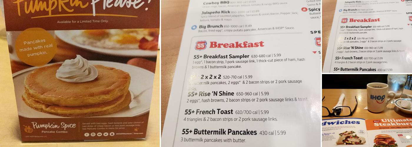 IHOP Menu
