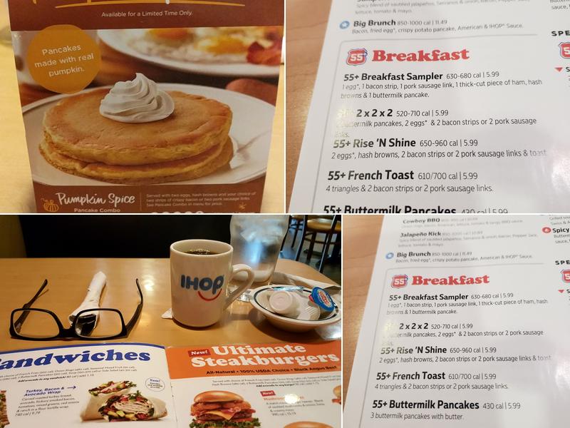 IHOP Menu