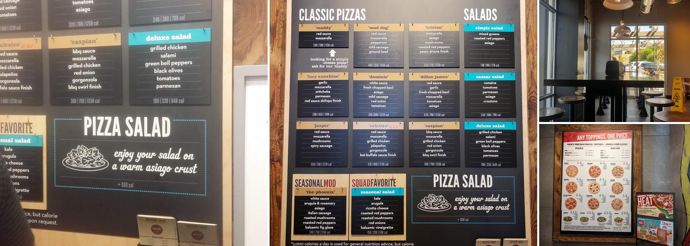 MOD Pizza Menu