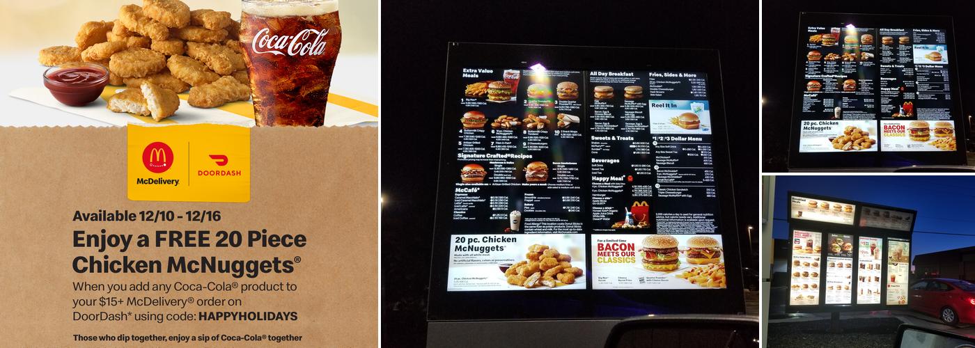 McDonald's Menu