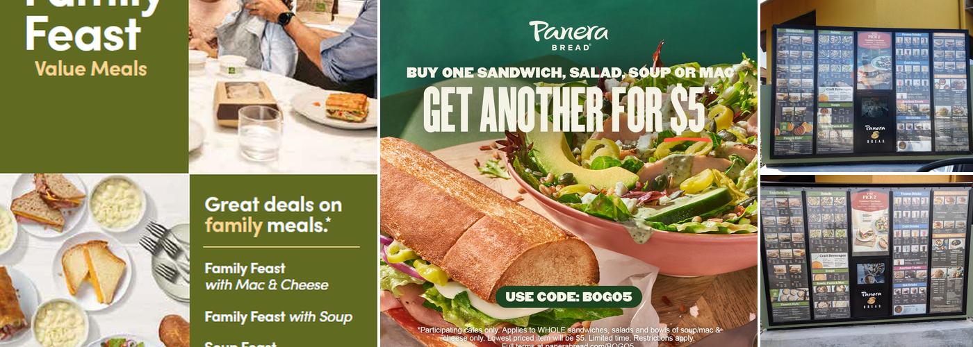 Panera Bread Menu