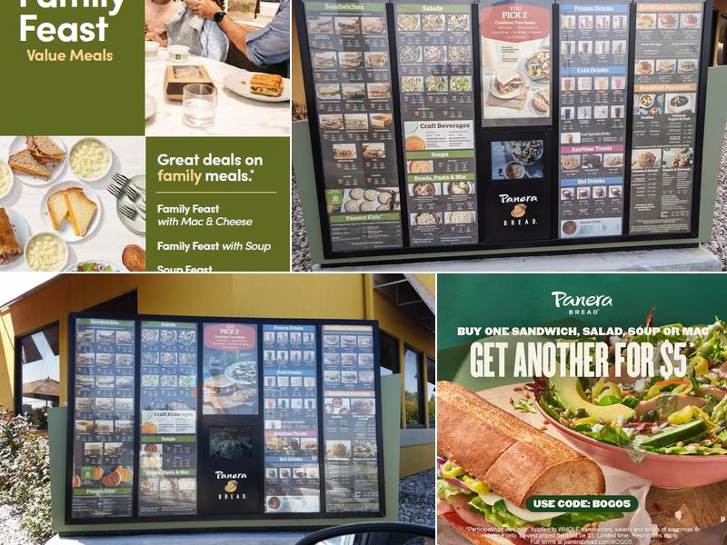 Panera Bread Menu