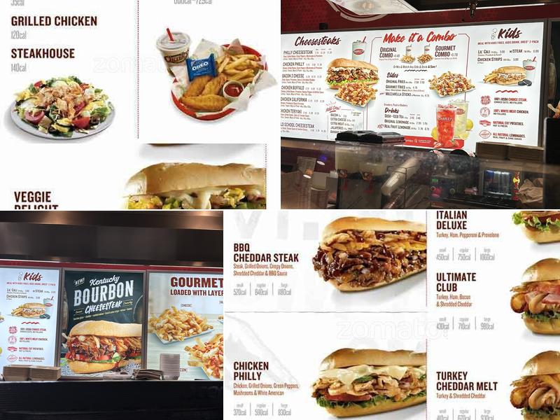 Charleys Cheesesteaks Menu