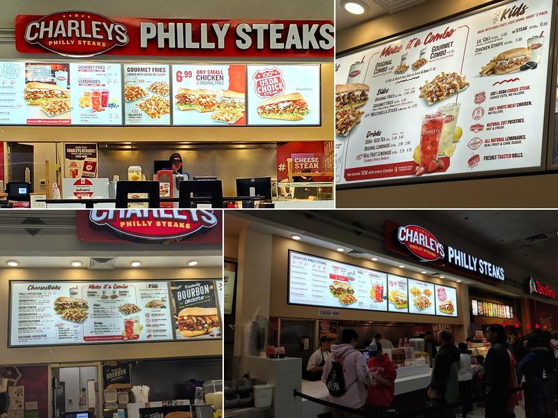 Charleys Cheesesteaks Menu
