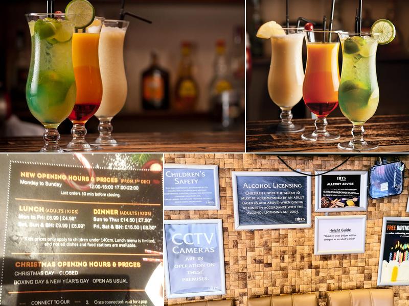 Nines Global Buffet Menu