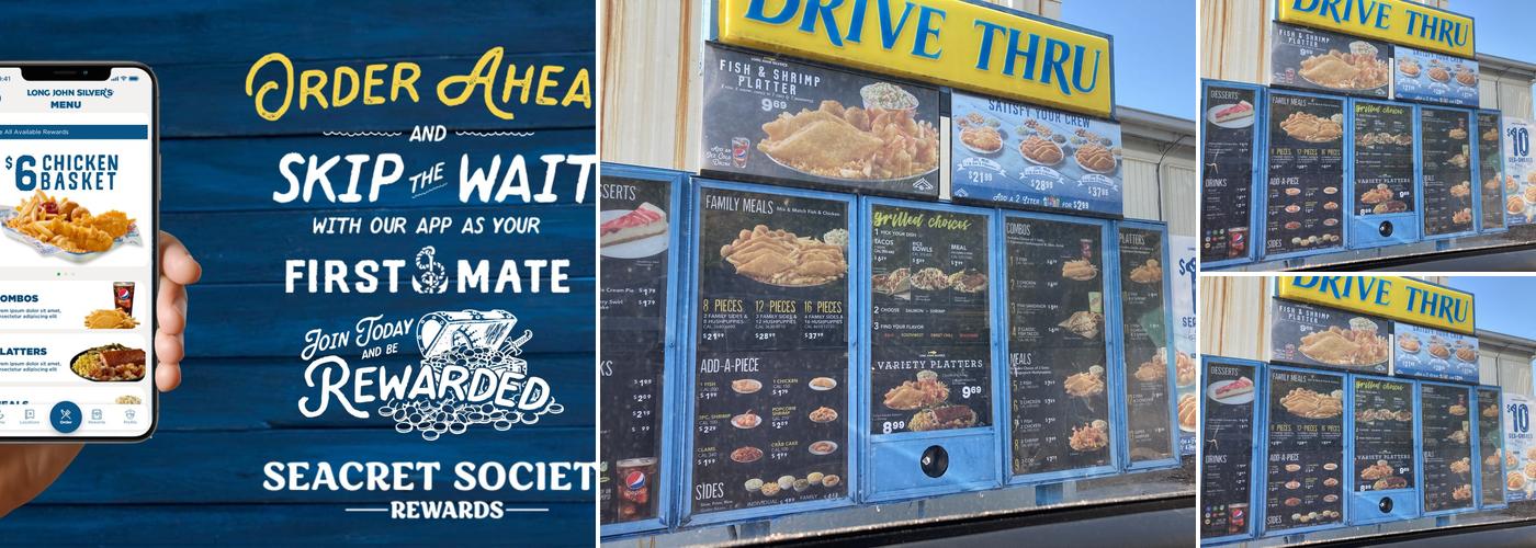 Long John Silver's Menu
