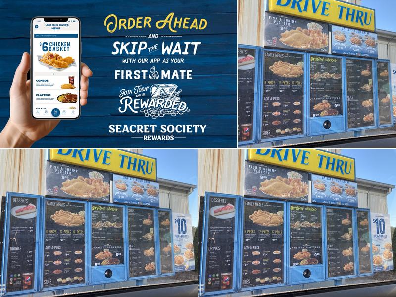 Long John Silver's Menu