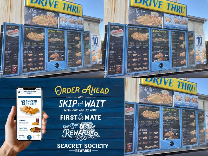 Long John Silver's Menu