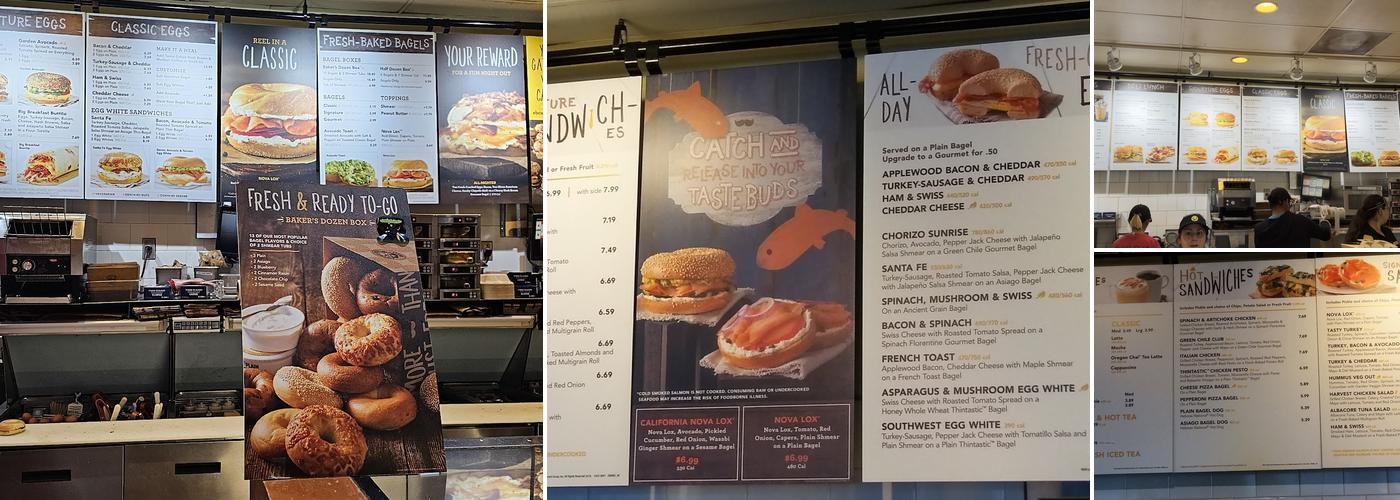 Einstein Bros. Bagels Menu