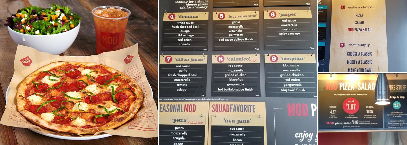 MOD Pizza Menu