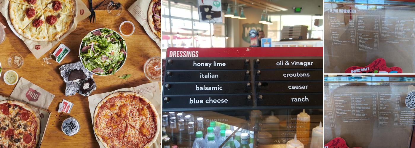 MOD Pizza Menu