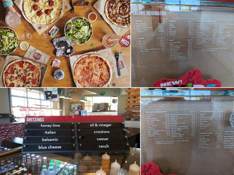 MOD Pizza Menu