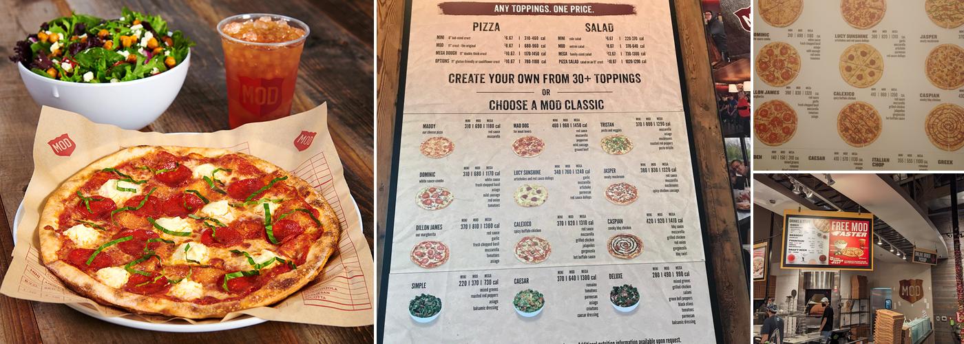 MOD Pizza Menu
