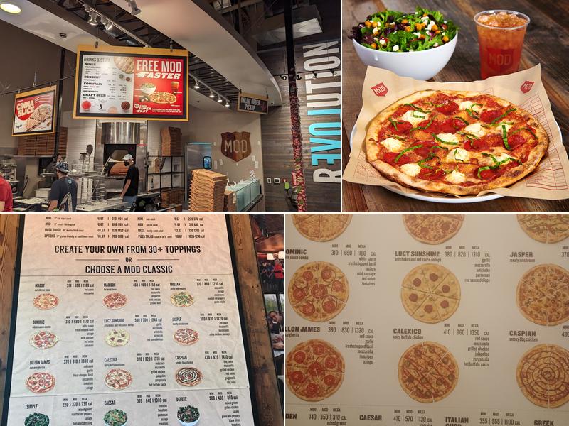 MOD Pizza Menu