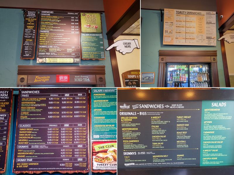 Potbelly Menu