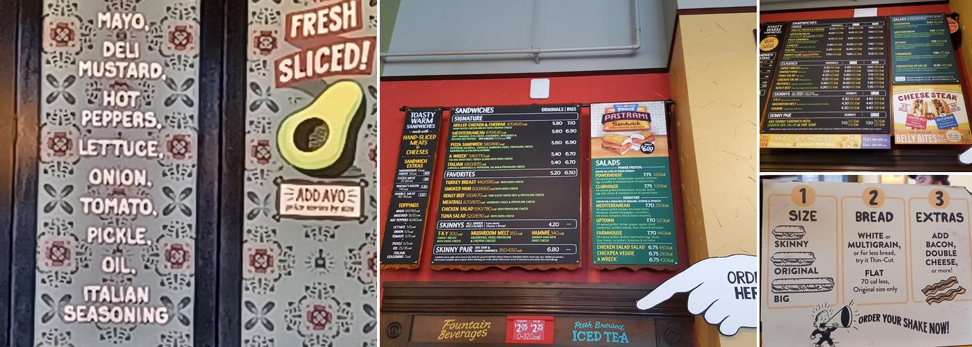 Potbelly Menu