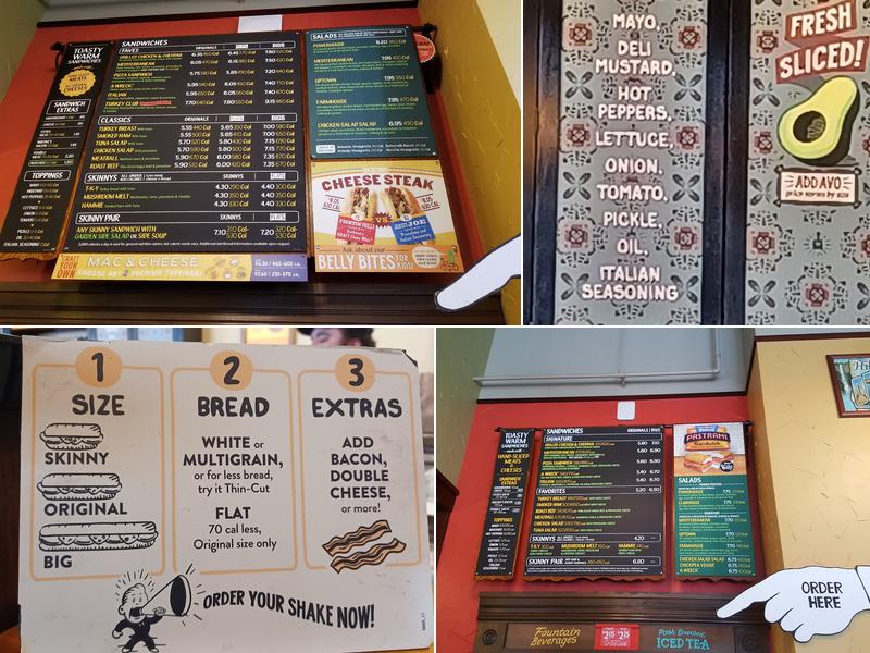 Potbelly Menu