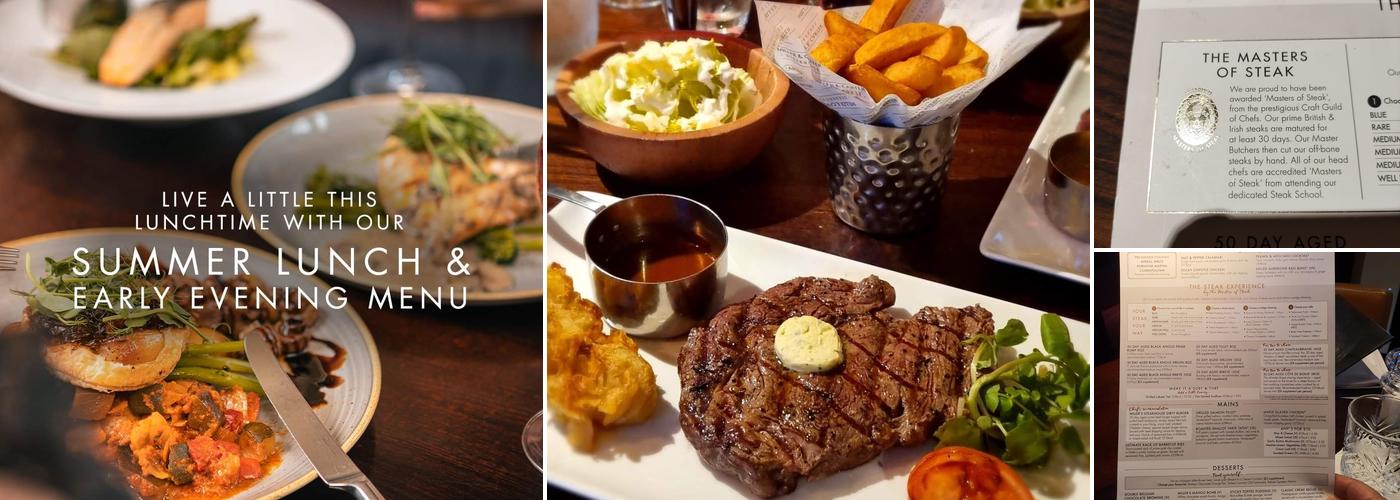 Miller & Carter Cardiff Bay Menu