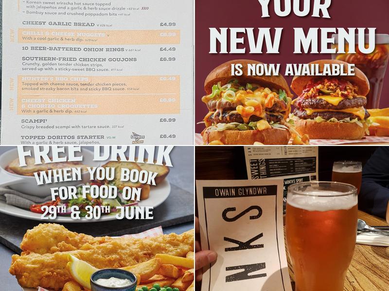 The Owain Glyndwr Menu