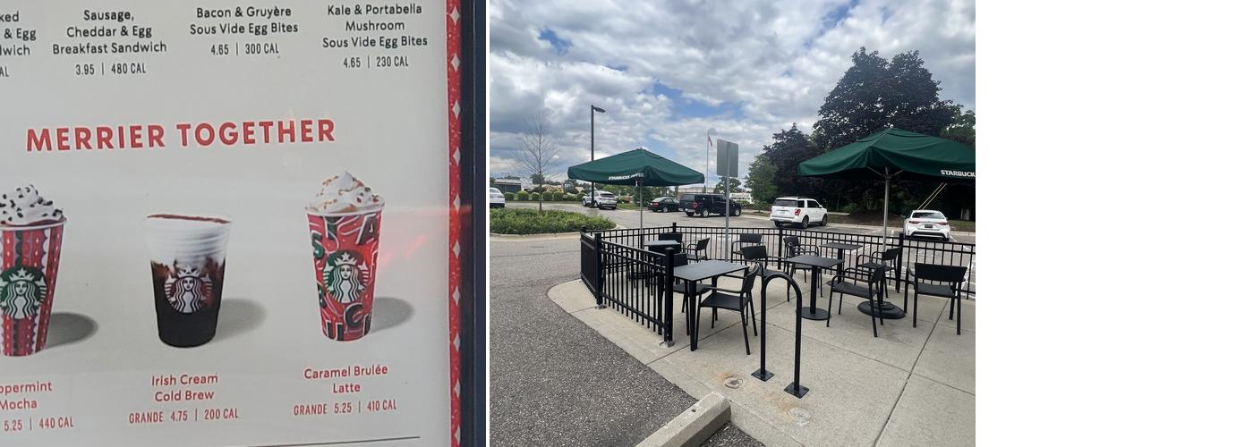 Starbucks Coffee Company Menu
