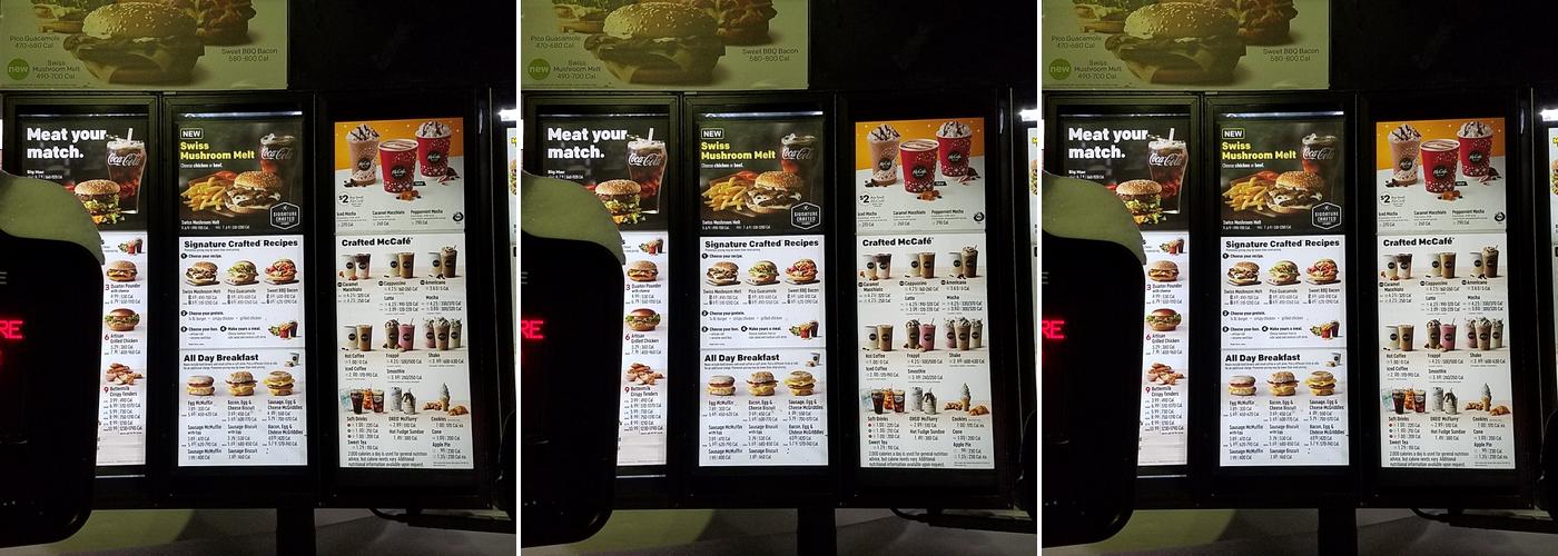 McDonald's Menu