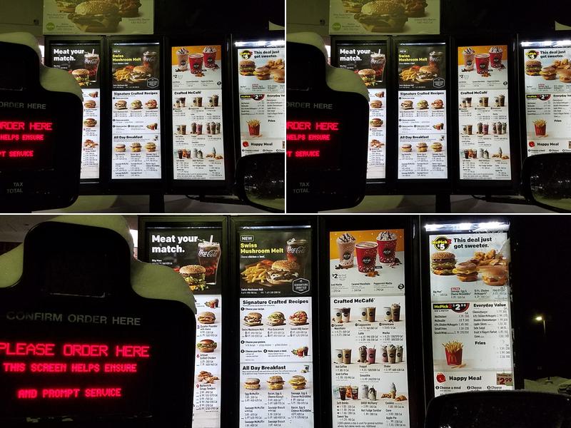 McDonald's Menu