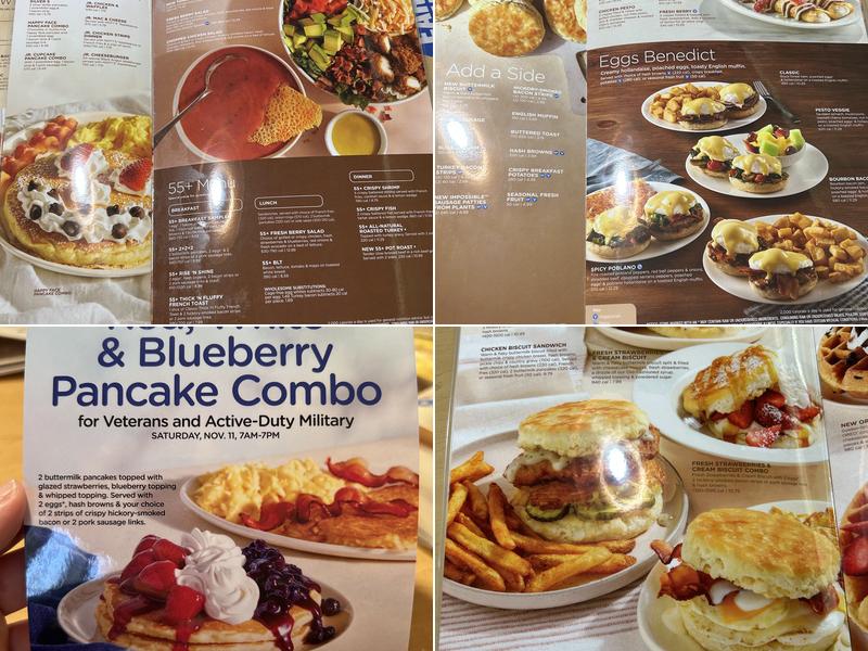 IHOP Menu