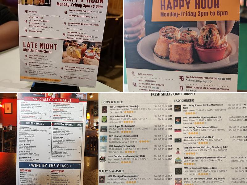 Old Chicago Pizza + Taproom Menu